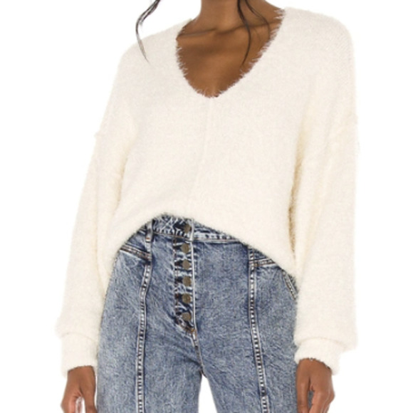 Free People Icing V-Neck Sweater - Picture 1 of 3